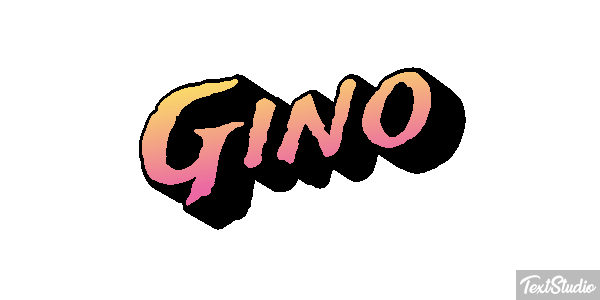 Gino Effetto testo