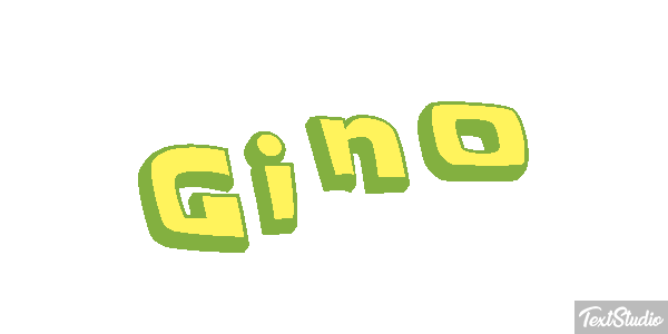 Gino Effetto testo