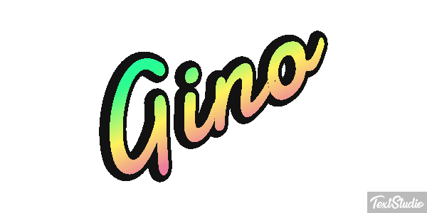 Gino Effetto testo