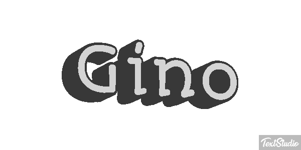 Gino Effetto testo