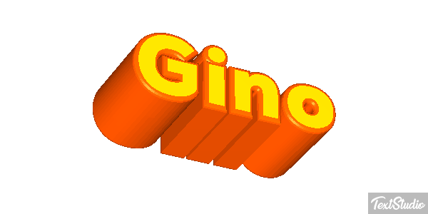 Gino Effetto testo