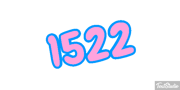 1522 Text effect