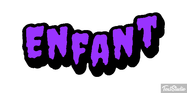 Enfant Texteffekt