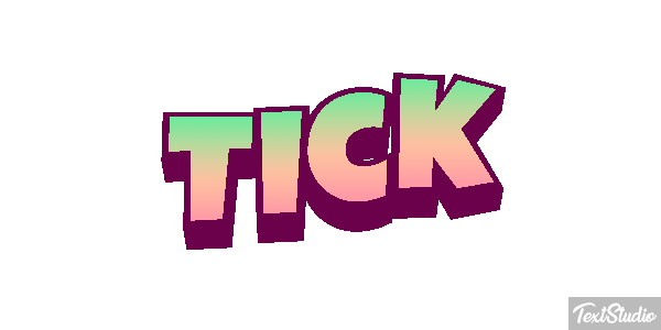Tick Text effect