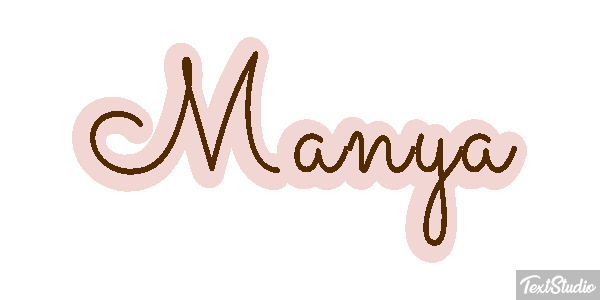Manya Text effect