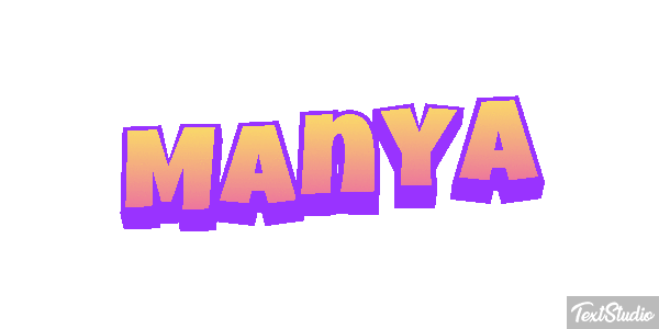 Manya Text effect