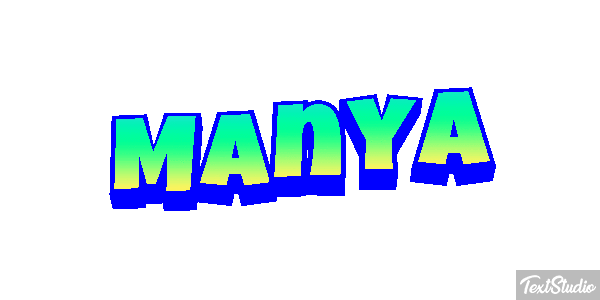 Manya Text effect