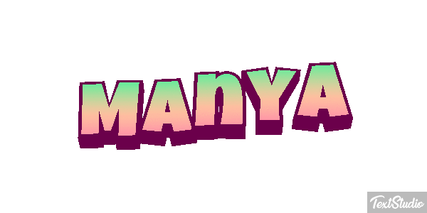 Manya Text effect