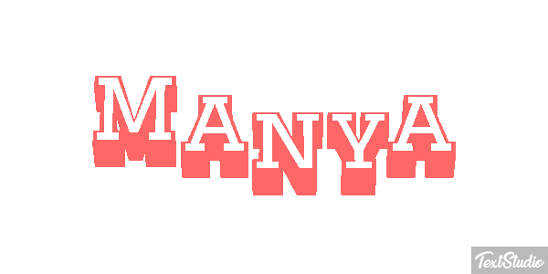 Manya Text effect