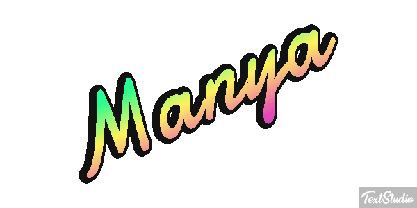 Manya Text effect