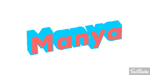 Manya Text effect