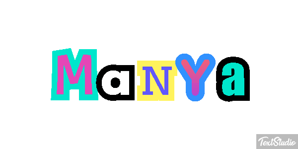 Manya Text effect