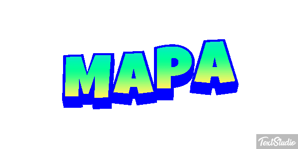 Mapa Efeito do texto