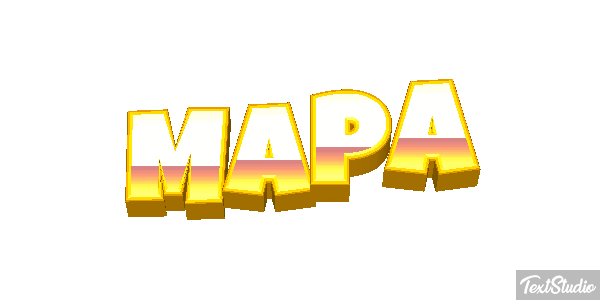 Mapa Efeito do texto