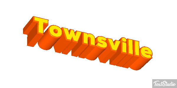 Townsville Efekt tekstowy