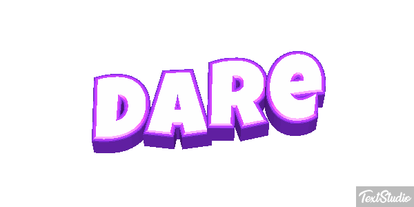 Dare Text effect
