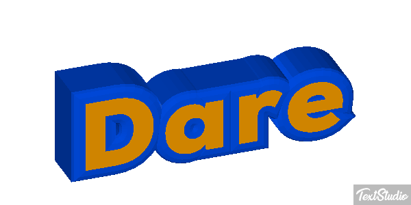 Dare Text effect