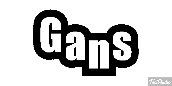 Gans Text effect