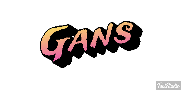 Gans Text effect