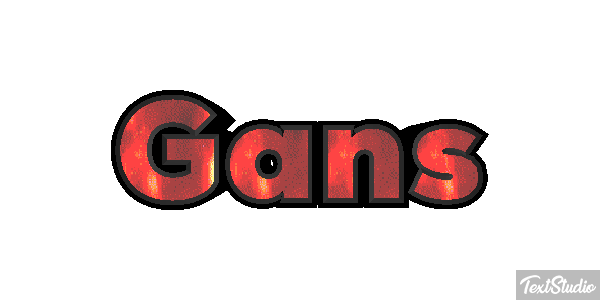 Gans Text effect