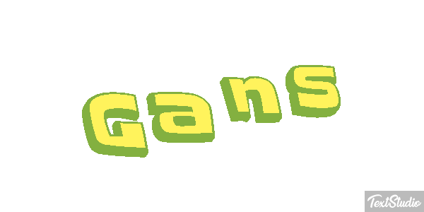Gans Text effect