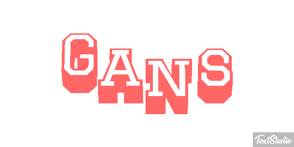 Gans Text effect