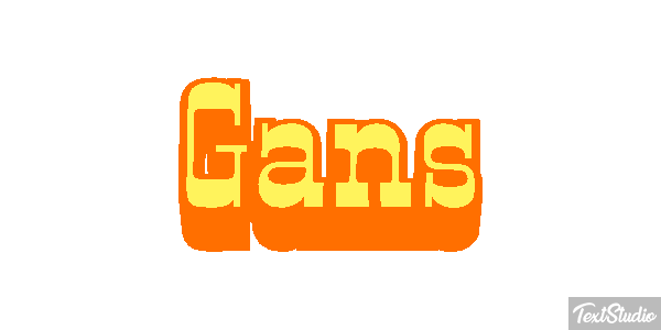 Gans Text effect
