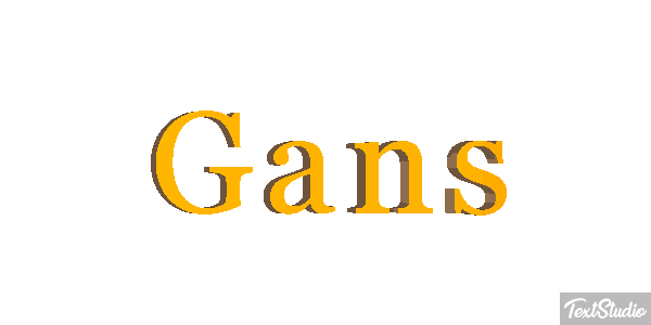 Gans Text effect
