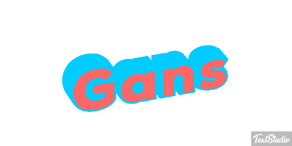 Gans Text effect