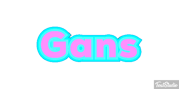 Gans Text effect