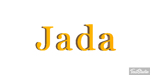 Jada Effet de texte