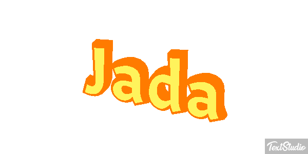 Jada Effet de texte