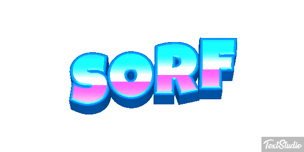 Sörf Efecto de texto