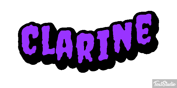 Clarine Texteffekt