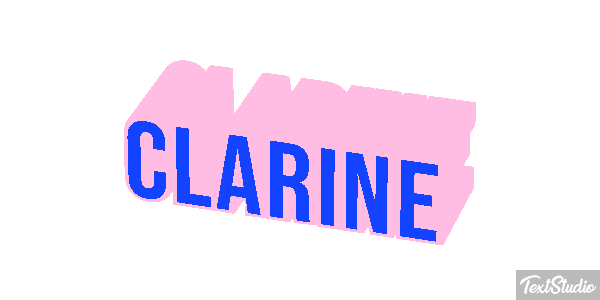 Clarine Texteffekt