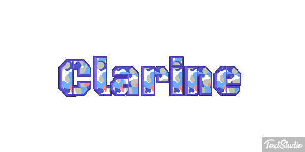 Clarine Texteffekt