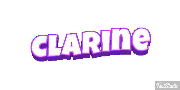 Clarine Texteffekt