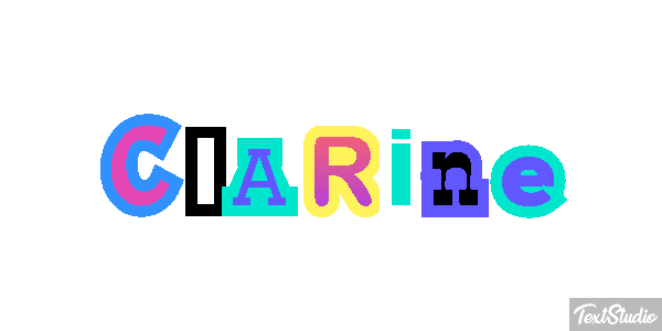 Clarine Texteffekt