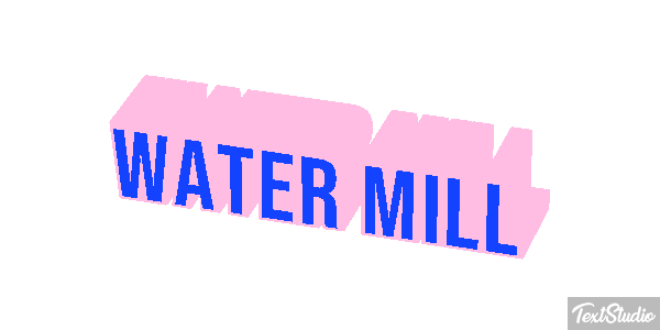 Water Mill Efekt tekstowy
