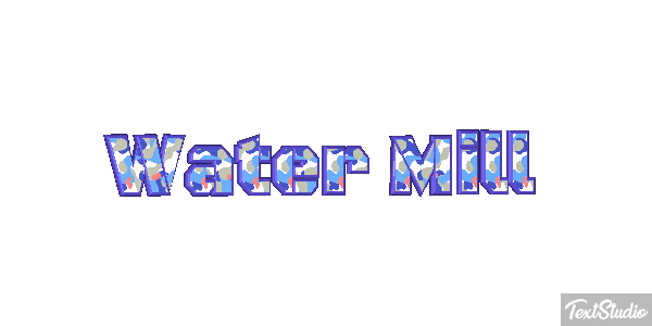 Water Mill Efekt tekstowy
