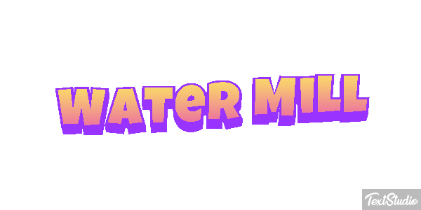 Water Mill Efekt tekstowy