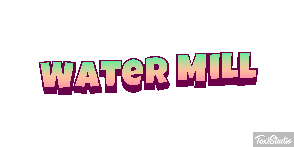 Water Mill Efekt tekstowy