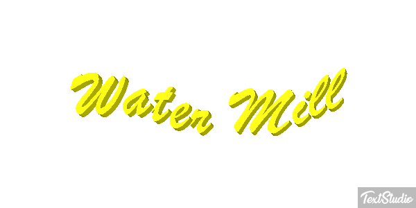 Water Mill Efekt tekstowy