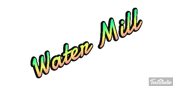 Water Mill Efekt tekstowy