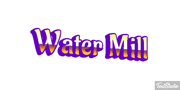 Water Mill Efekt tekstowy