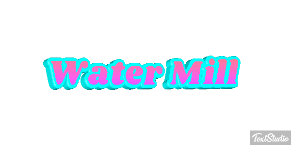 Water Mill Efekt tekstowy