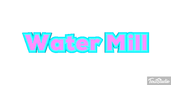 Water Mill Efekt tekstowy