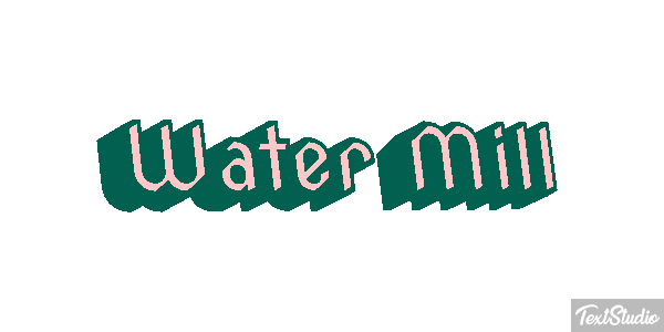 Water Mill Efekt tekstowy