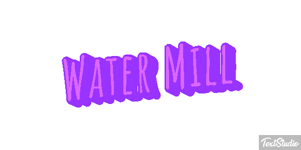Water Mill Efekt tekstowy