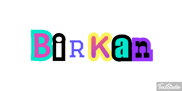 Birkan Effet de texte